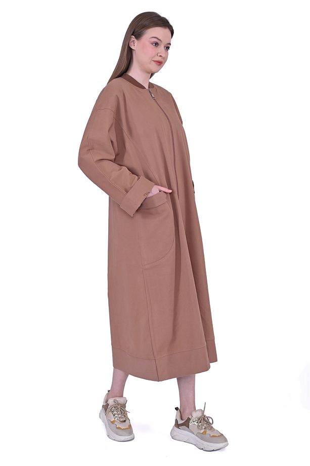 İNVEE 6855 Camel Pamuklu Kap (Elde Yıkama) - 5