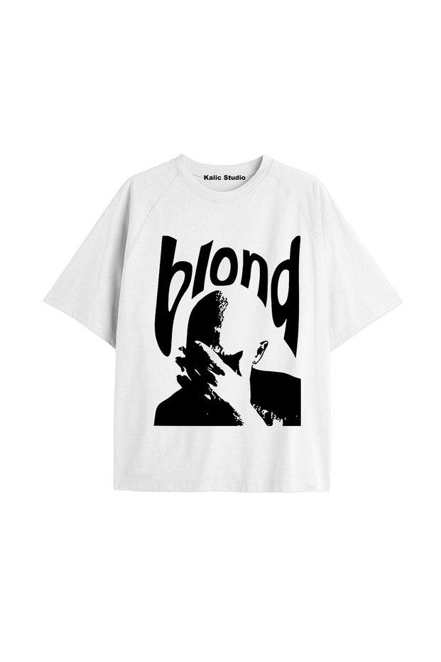 Unisex Men Women Blond Frank Ocean White T-Shirt