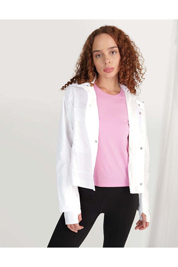 OFFLINE By Aerie Cropped Nylon Jacket