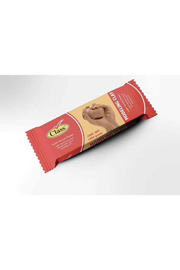 - طين سيراميك 1 كجم - بني - 1