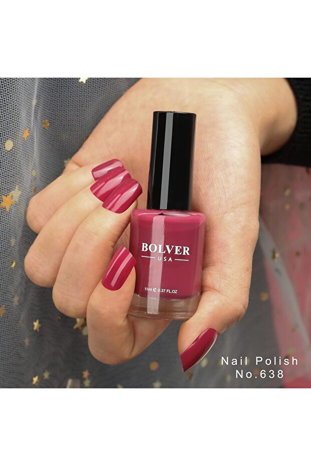 طلاء أظافر - 638 روز، 11 مل - 3