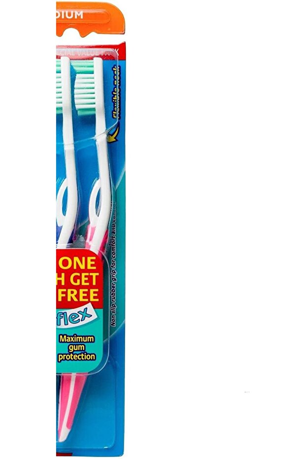 Ultra Flex Tooth Brush 2-Pieces, Medium - 4