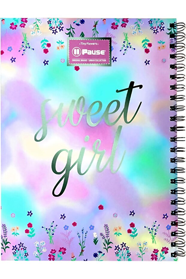 دفتر حلزوني للمدرسة، ١٠٠ ورقة، مقاس A٤، متعدد الألوان - 1