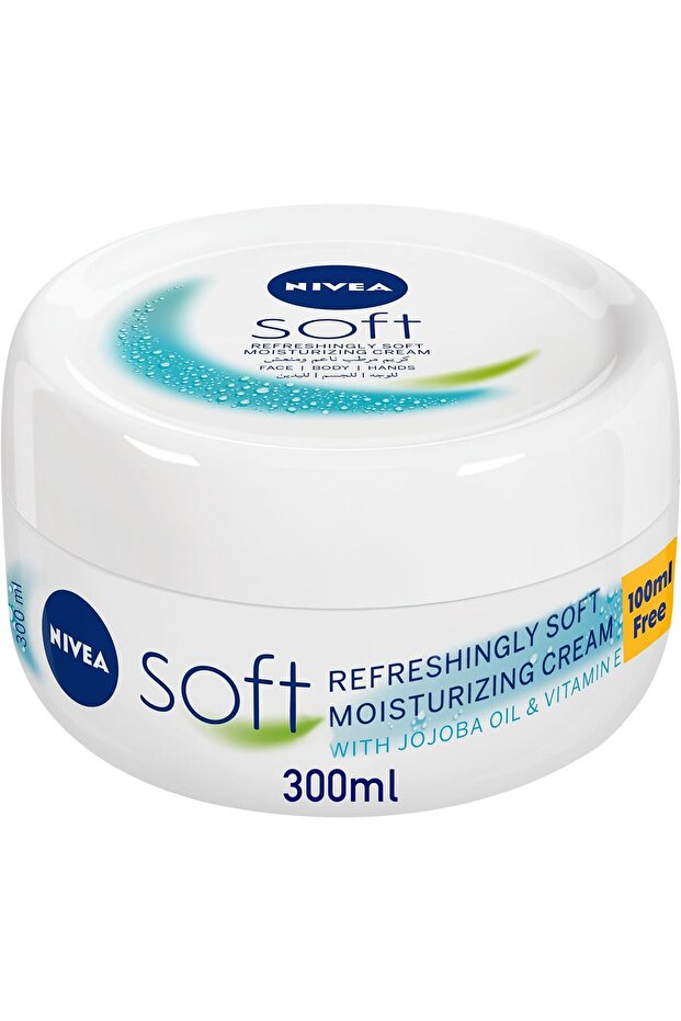 Soft Cream 200 ml 100ml Free (438065) --- NIVEA Soft Cream 200 ml 100ml Free
