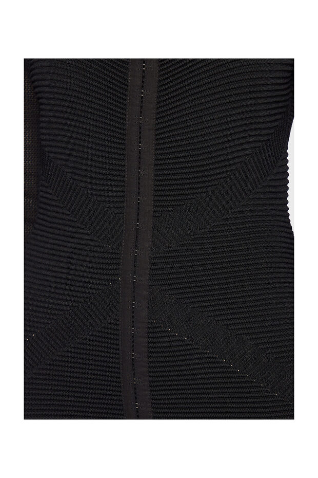 Strickkleid Schwarz Erwachsene
