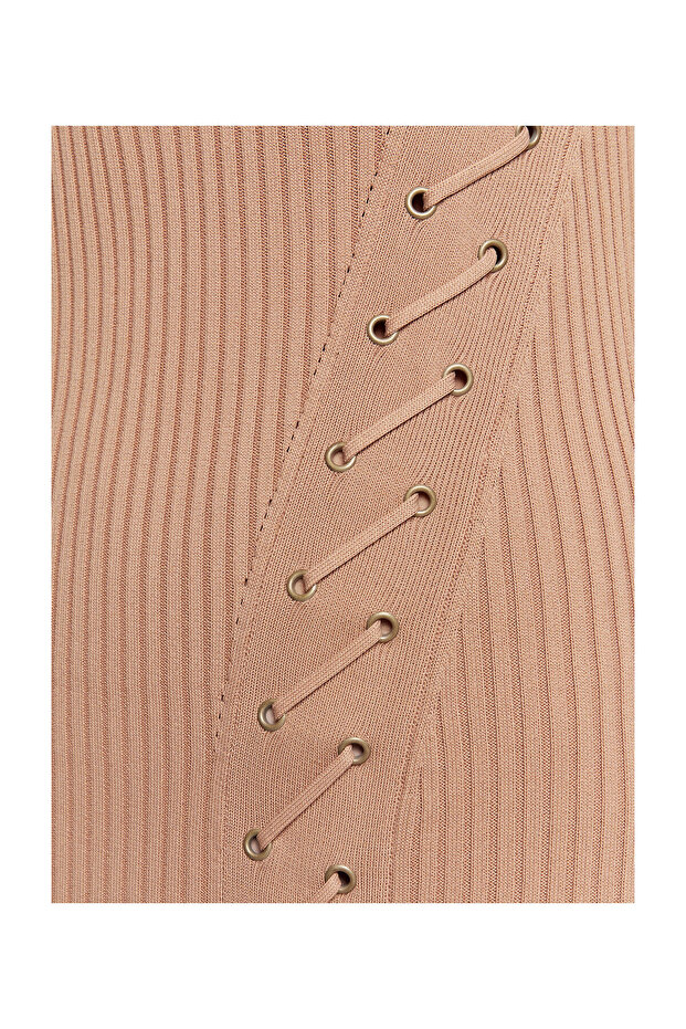 Strickkleid Braun Erwachsene - 1