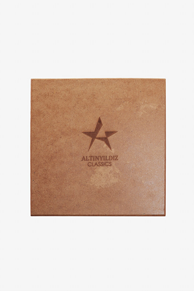 Erkek Siyah-Kahverengi 2'li Özel Ahşap Hediye Kutulu  Kot Kemeri Seti Damat Bohçası - 6