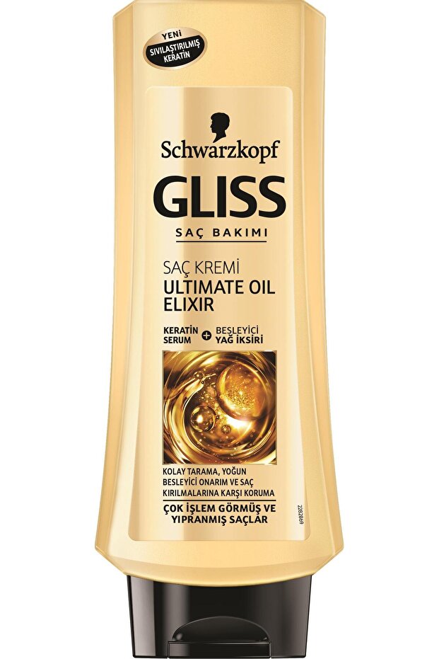 Saç Kremi Ultımate Oıl Elıxır 360 ml - 1