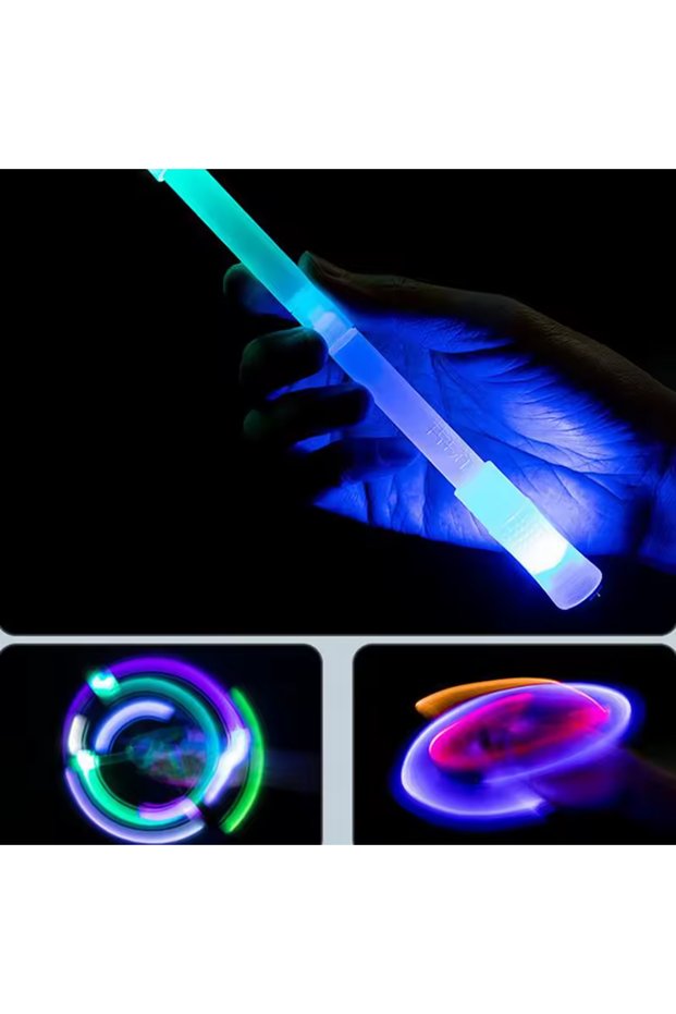 Lightdancing 7 Color Led Light up Spinning Pen - Fun and Educational Spinner Pen for Kids