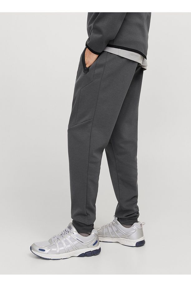 Dar Açık Gri Erkek Eşofman Altı 12261991_JPSTWILL FUSION SWEAT PANT - 5