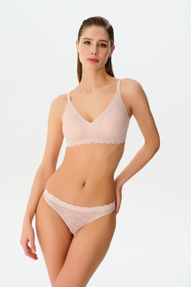Invisible Soft Dantelli String Külot - 2