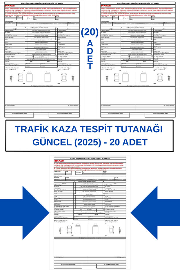 Traffic Accident Investigation Minutes Current - 20 Pieces