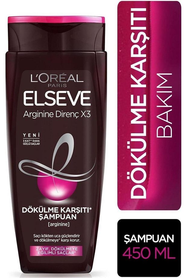 Loreal Şampuan Argınıne Dökülme Karşıtı 450 ml - 1
