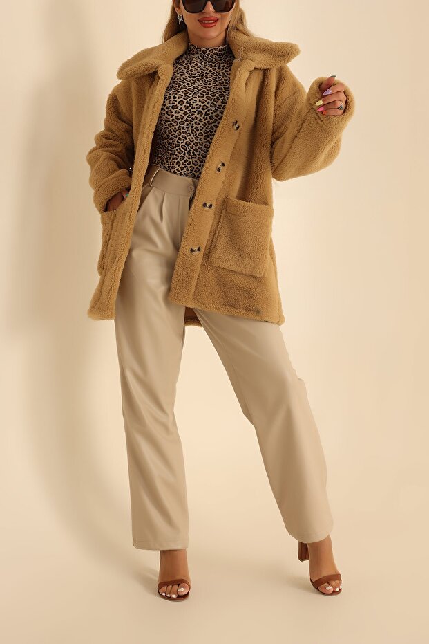 سترة قطيفة بأزرار من Welsoft - 3