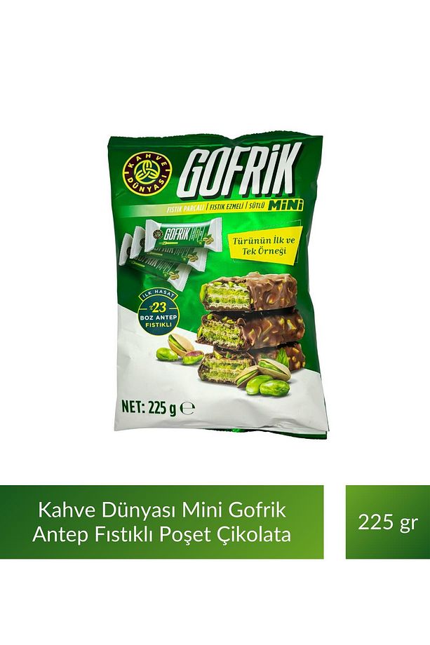 Kahve Dünyası Mini Poşet Gofrik Çikolata 225 gr x 4 Adet - 2