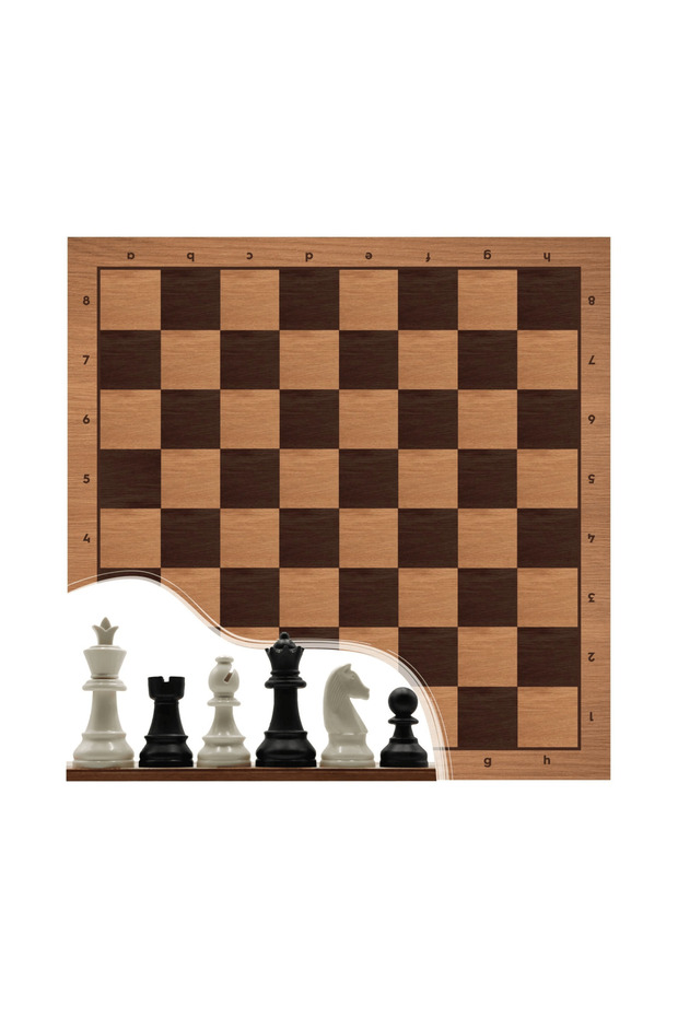 85mm Professional Chess Pieces - MDF Floor