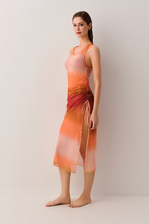 Tül Plaj Elbisesi - 2