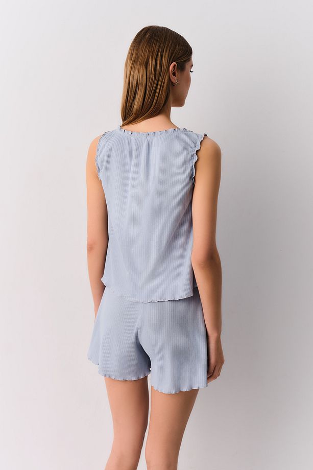 Afra Şort Pijama Takımı - 4