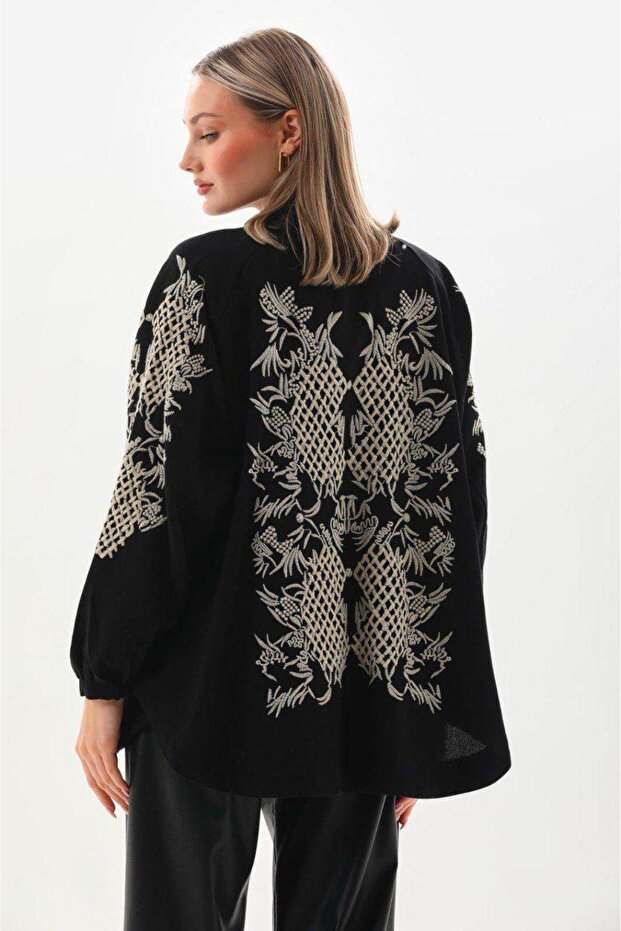 DADALİ KİMONO Siyah - 1