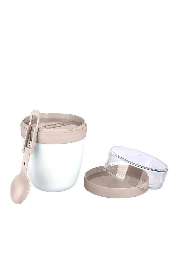 Mixmego Muesli Container 650 ml Yogurt Oat Storage Container Nutrition Container - 4