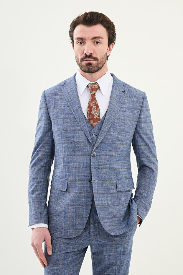 Mono Collar Suit - 4