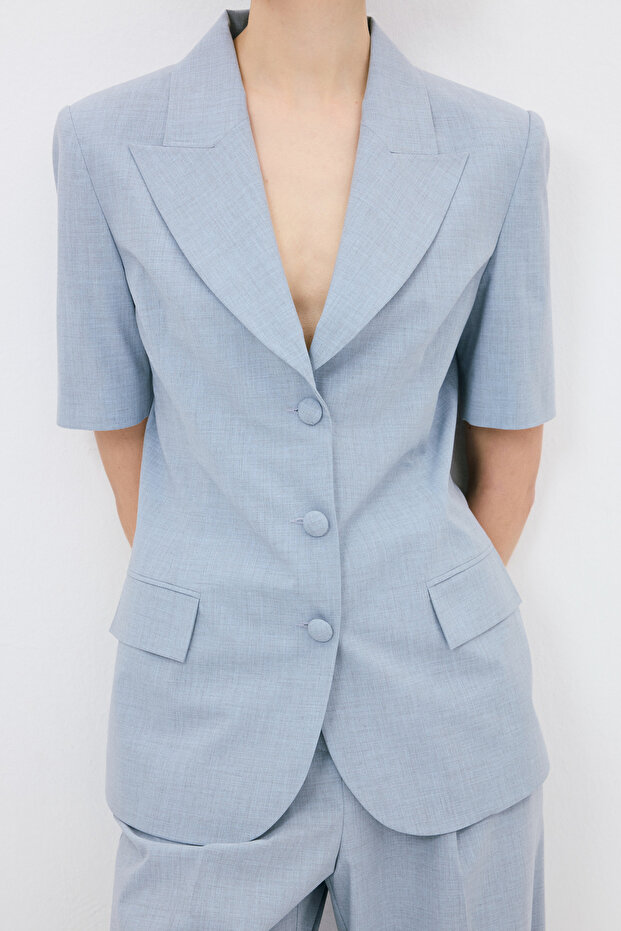 Kısa Kollu Ceket - 3