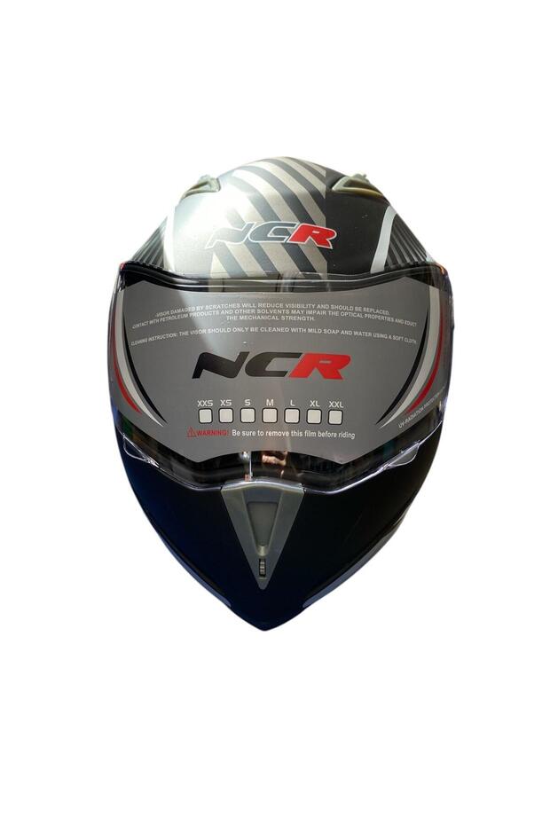 ÇENE AÇILIR NCR KASK BAF HEDİYELİ - 2