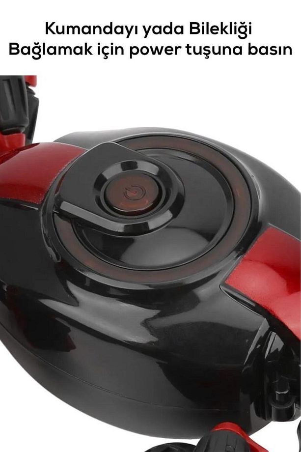 El Sensörü Ile Hareket Eden Akıllı Robot Araba Kırmızı - 6