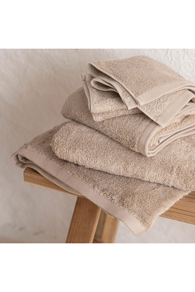 Solid El Havlusu 33x33 cm Bej - 2