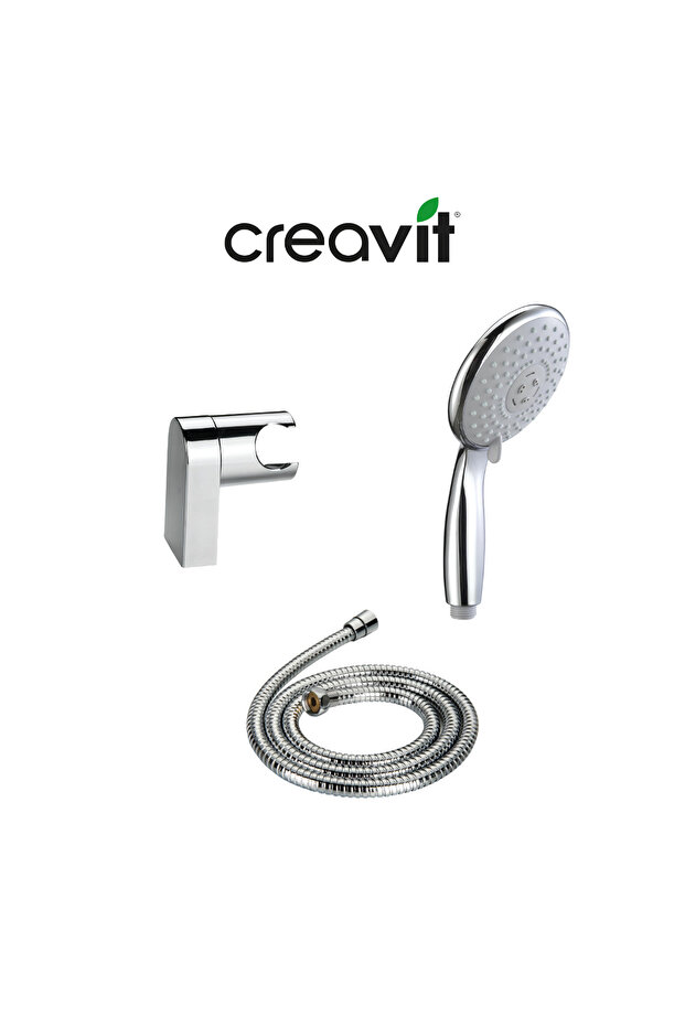 Mafsallı Krom El Duş Seti 3F SH150
