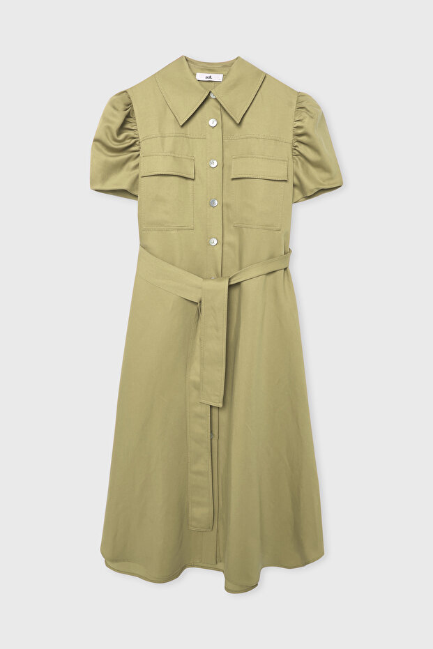 Kargo Cepli Elbise - 8