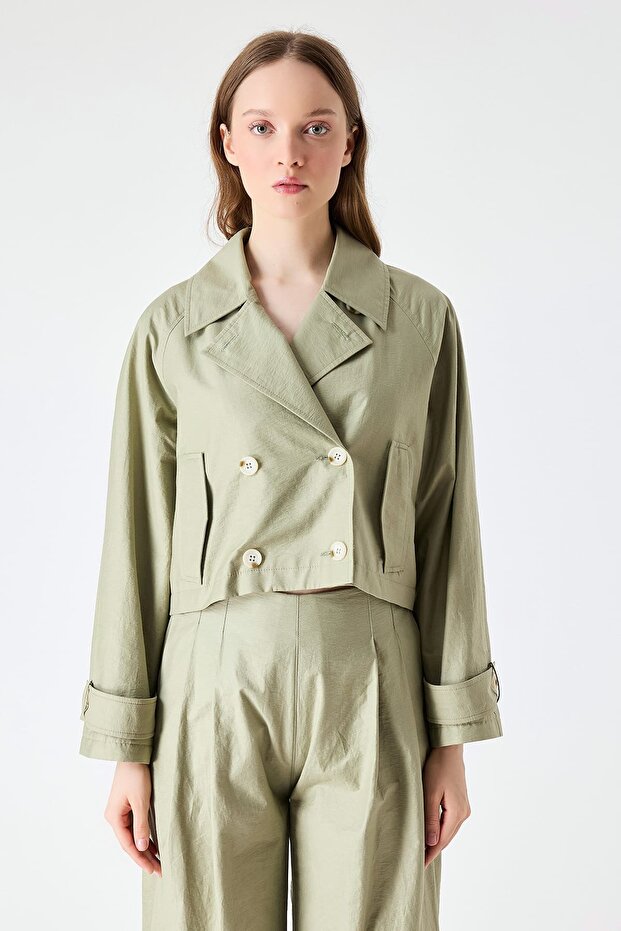 FVR collection kısa trençkot - 1