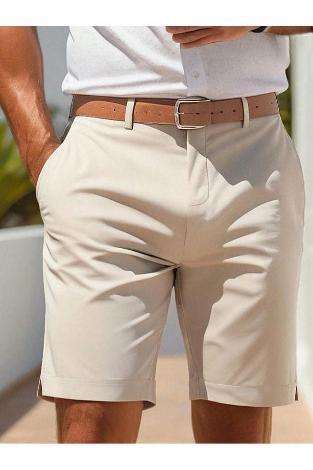 Erkek Regular Fit Chıno Şort - 1