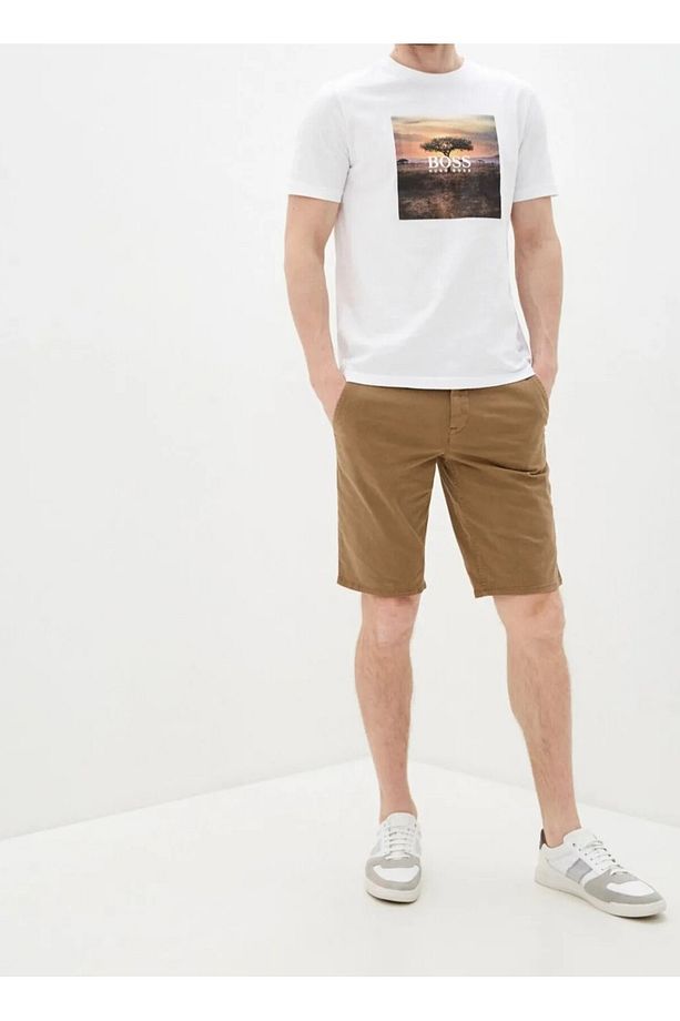 Regular Fit Chino Şort - 2