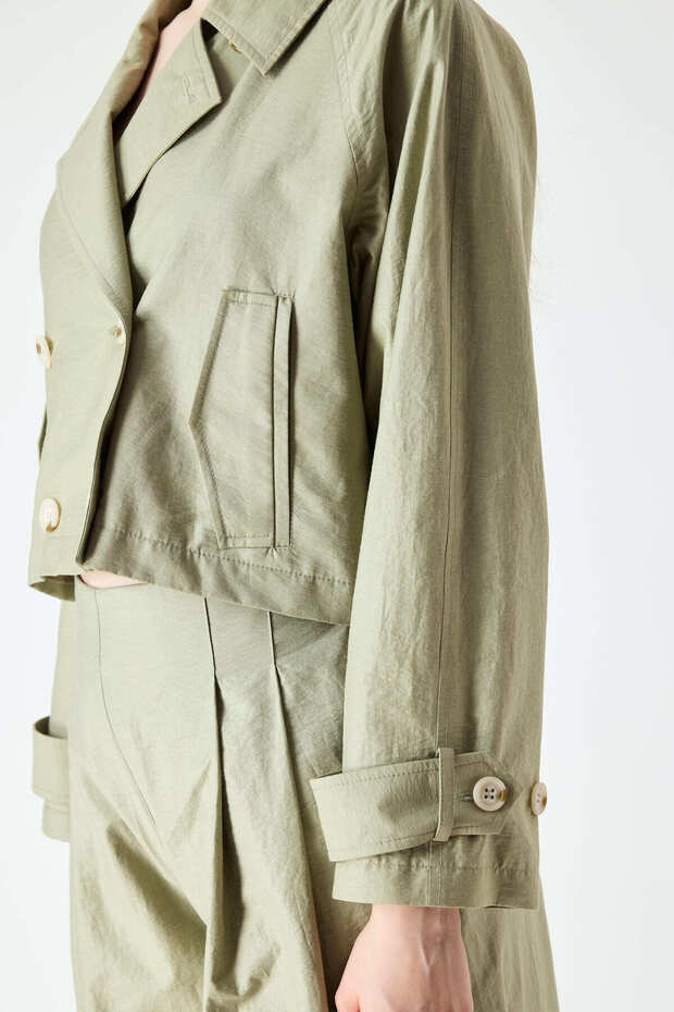 FVR collection kısa trençkot - 4