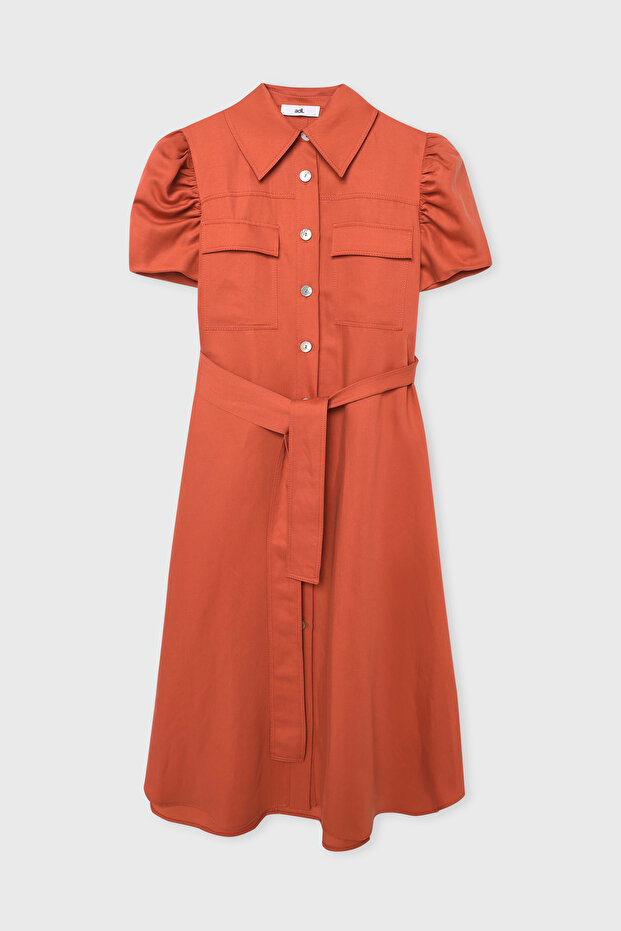 Kargo Cepli Elbise - 7