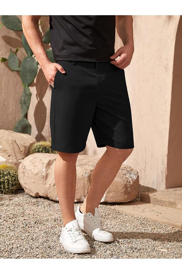 Erkek Regular Fit Chıno Şort - 3