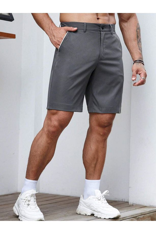 Erkek Regular Fit Chıno Şort - 3