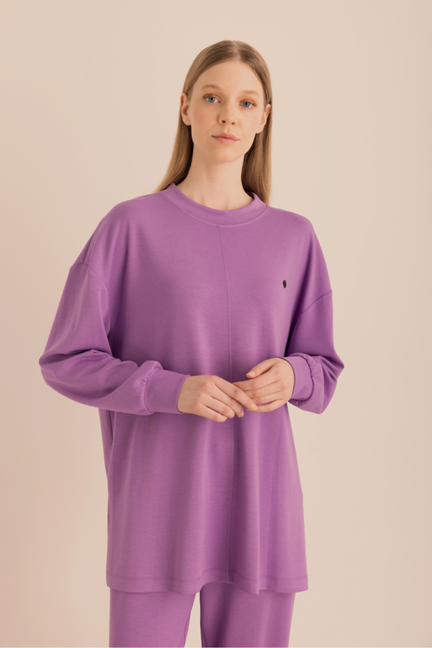 Kup Detaylı Sweatshirt - 1