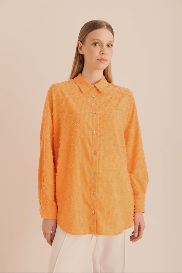 Kumaşı Püskül Detaylı Tunik - 4