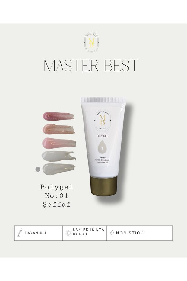 MASTER BEST POLYGEL 30ML - 1