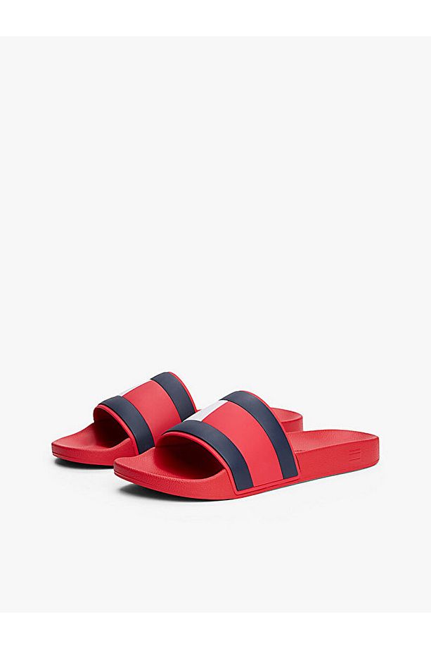 Flag Strap Pool Slides - 2