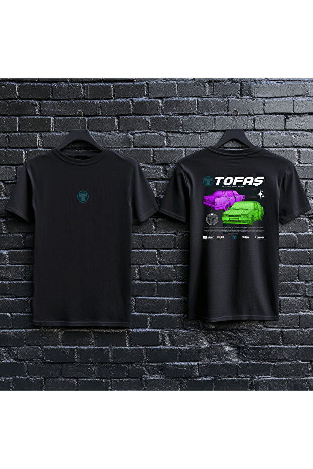 Y2K TOFAŞ Baskılı Oversize T-Shirt - 2
