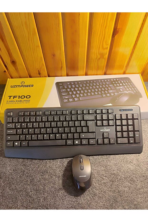 TF100 2.4GHz KABLOSUZ MOUSE VE KLAVYE SETİ - 1