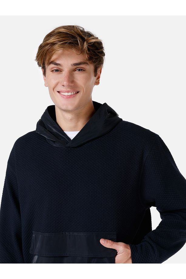 Regular Fit Erkek Lacivert Sweatshirt - 4