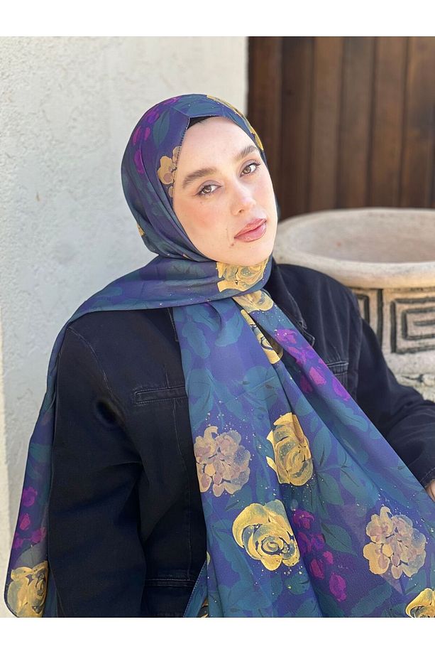 Rosa Desen Nesir Şal - 3