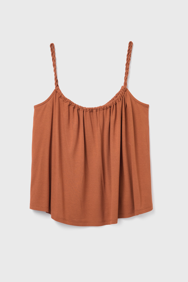 Örgü Askılı Bluz - 6