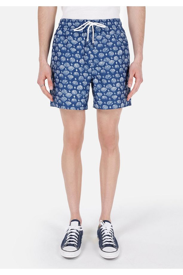 Slim Fit Erkek Lacivert Deniz Şortu - 4
