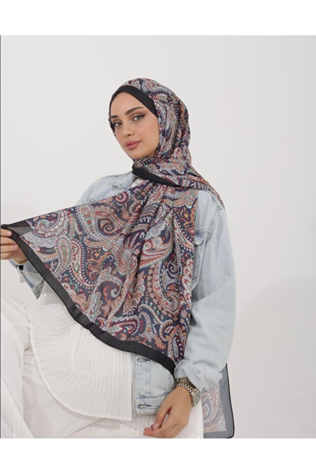 Rainbow Cotton Shawl - 2