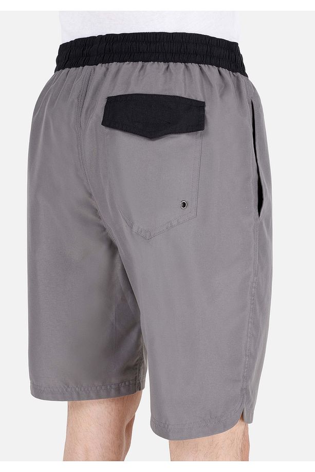 Slim Fit Erkek Antrasit Deniz Şortu - 6